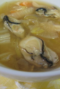 牡蠣汁（みそ味)カキ王国広島かき祭りの味