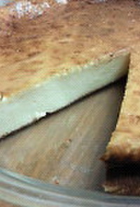 カッテージチーズでベイクドチーズケーキ