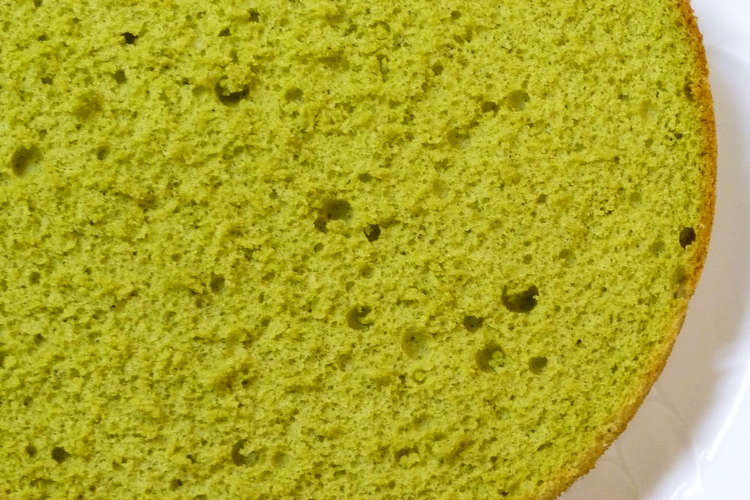 抹茶のスポンジケーキ レシピ 作り方 By Hawaiipine クックパッド 簡単おいしいみんなのレシピが355万品