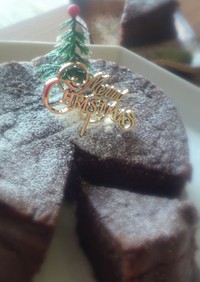 クリスマス☆チョコレートケーキ