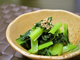 雪菜のからし和え