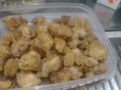 給食レシピPart１　～鶏肉のレモン漬けの写真