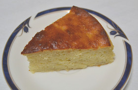 バナナ3本消費♪ワンボウルもっちりケーキ