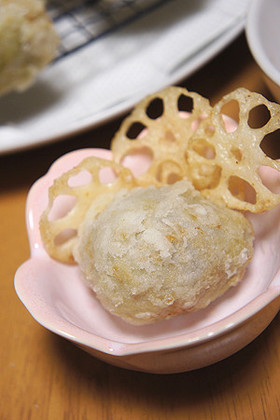 里芋のサクッと揚げ