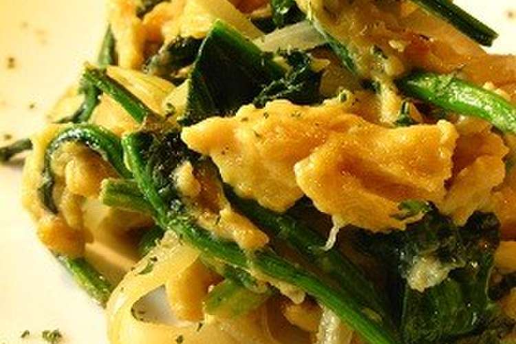 超旨 ほうれん草の卵炒め オイスター風味 レシピ 作り方 By ポルチーニきのこ クックパッド 簡単おいしいみんなのレシピが355万品