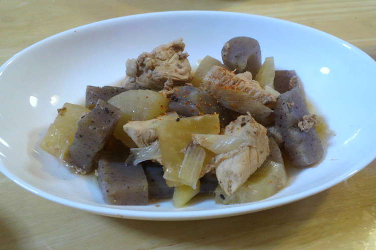 鶏肉と大根の煮物 ジンギスカンのたれ味 レシピ 作り方 By めんまっこ クックパッド 簡単おいしいみんなのレシピが359万品