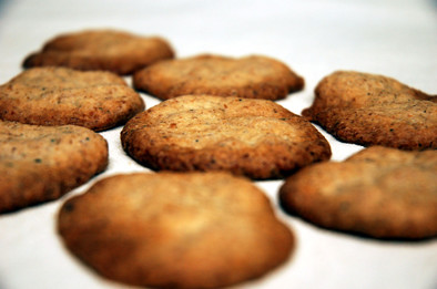 おつまみにも★ライ麦塩味クッキーの写真