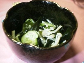 えのきの酢の物