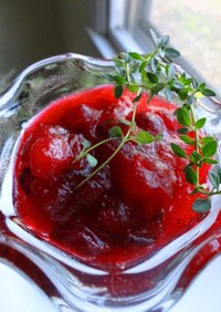 蜂蜜Cranberry Sauce