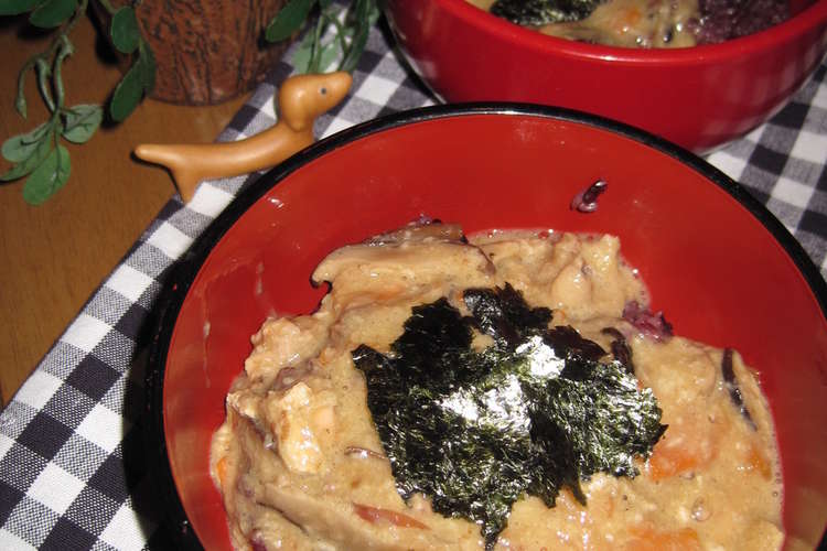 おかずいらず 具沢山のとろろ汁 レシピ 作り方 By ぽにえ クックパッド 簡単おいしいみんなのレシピが377万品