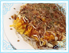 ❤もやしと卵で簡単お好み焼き風❤