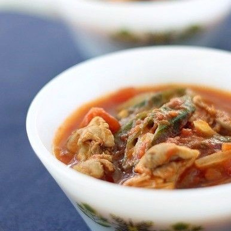 みんなが作ってる チキンガンボのレシピ クックパッド 簡単おいしいみんなのレシピが349万品