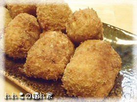 ちょい手抜き?タチウオのチーズコロッケ