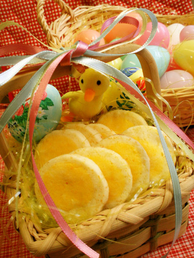 ゆで卵de卵クッキー☆の写真