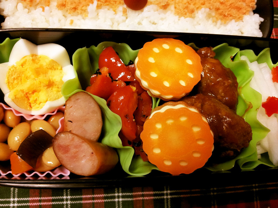 簡単♪お弁当に☆パプリカのクレソル炒めの画像