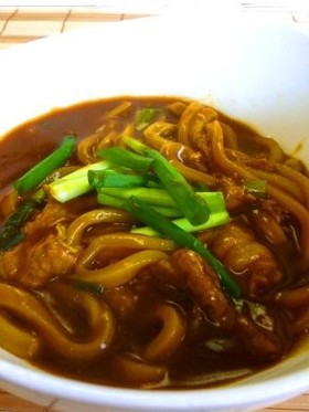 味噌カレーうどん