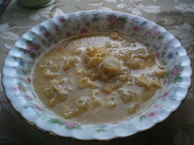 白きくらげのスープ