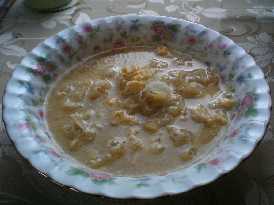 白きくらげのスープの画像