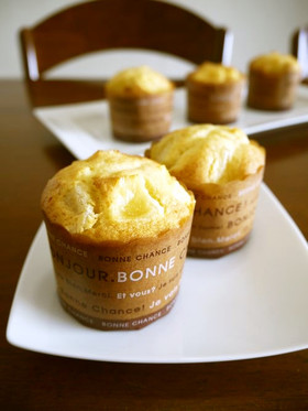 ホットケーキミックスdeりんごマフィン♪