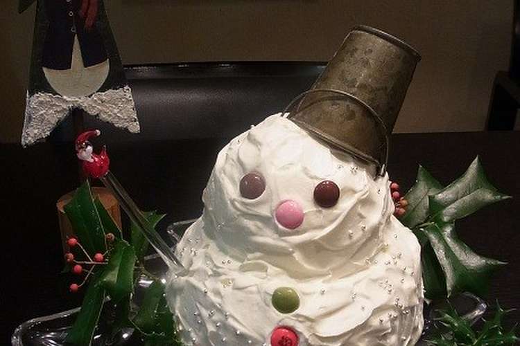 いちごムースで雪だるまクリスマスケーキ レシピ 作り方 By ｇｏｎママ クックパッド 簡単おいしいみんなのレシピが349万品