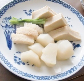 かぶと高野豆腐のあっさり煮物の画像
