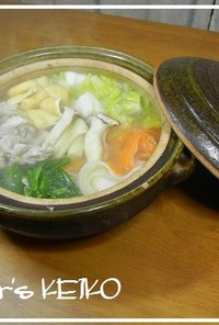 【農家のレシピ】鶏塩鍋