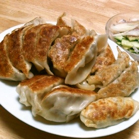 肉汁たっぷりなのに、さっぱりなギョウザ☆