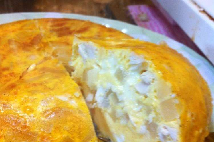 チーズがうまい スペイン風オムレツ レシピ 作り方 By ひーろー クックパッド