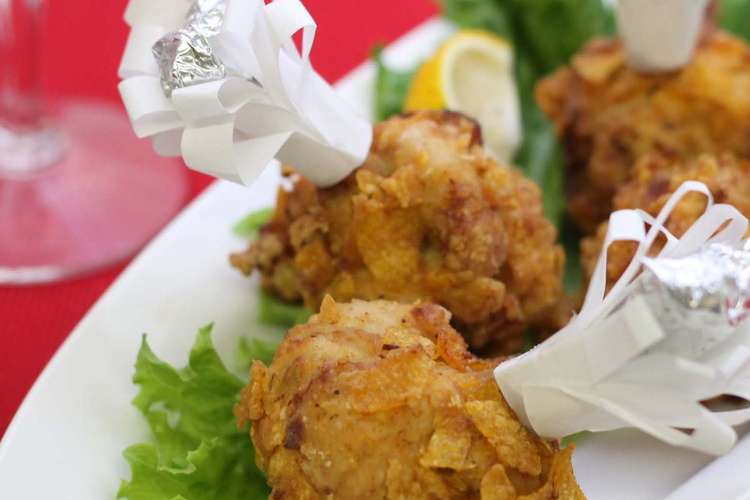 やわらかサクサク クリスマスチキン レシピ 作り方 By マルカン酢 クックパッド 簡単おいしいみんなのレシピが376万品