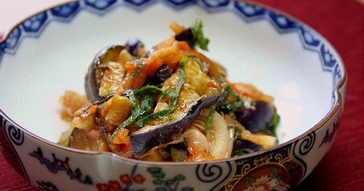 なすとキムチの和え物 by koujuan 【クックパッド】 簡単おいしいみんなのレシピが312万品