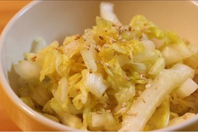 塩もみ白菜の柚子胡椒和え