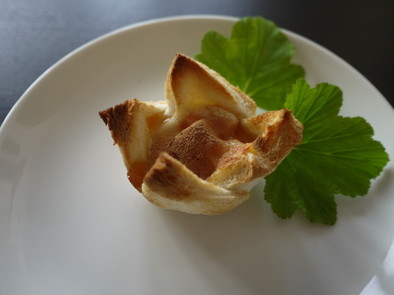 柿のシナモンチーズパンタルトの写真