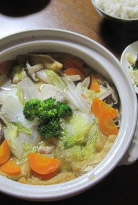 鶏ダシ白菜鍋