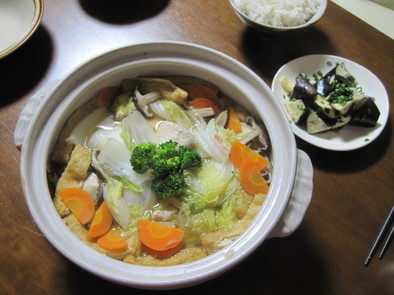 鶏ダシ白菜鍋の写真