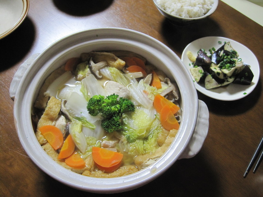 鶏ダシ白菜鍋の画像