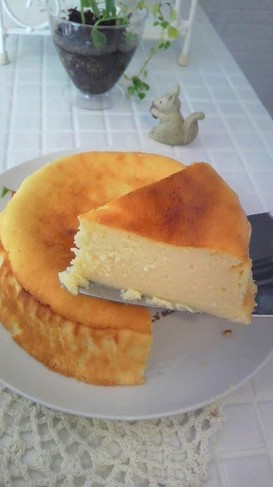 ダイエットの方も♫カッテージチーズケーキ