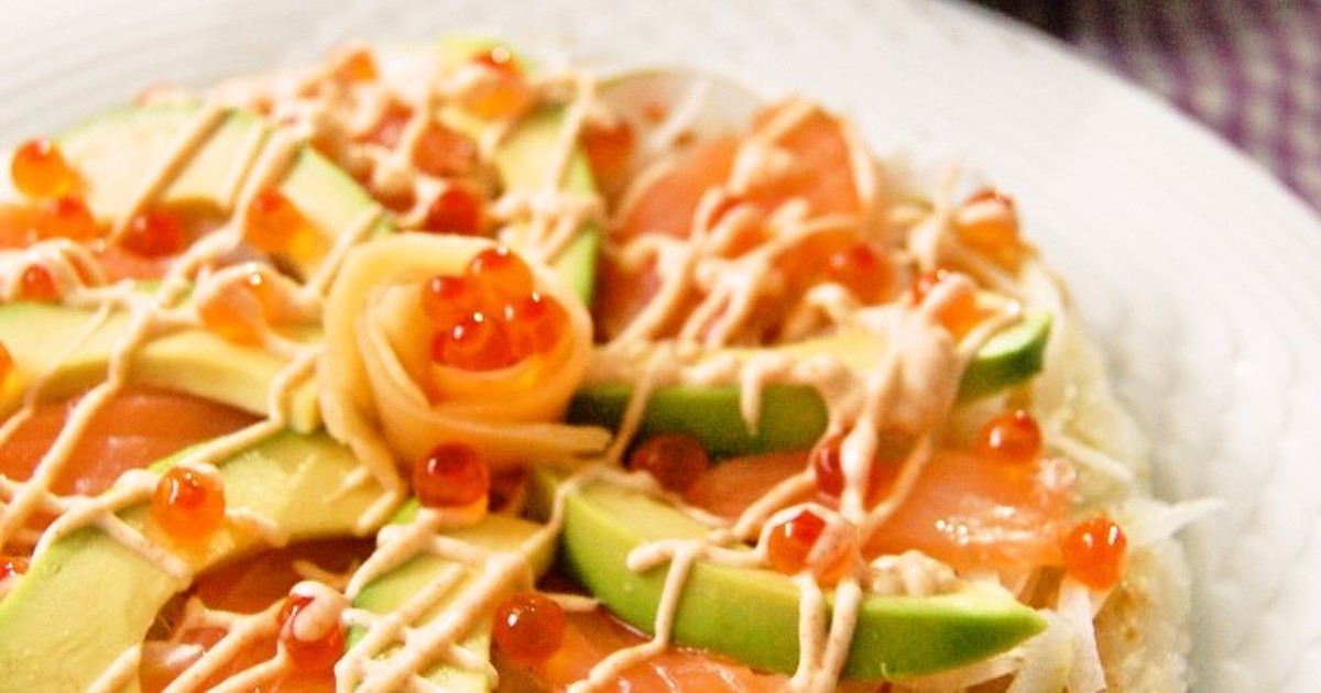 寿司ピザ☆FROMカナダ by 世界食べ歩き研究家 【クックパッド】 簡単おいしいみんなのレシピが298万品