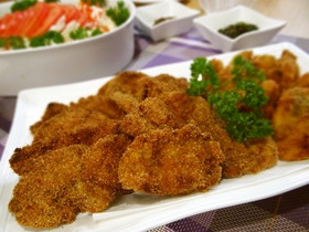 チーズとハーブでイタリアンなトンカツ