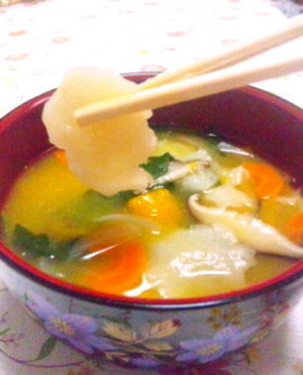 つるんもちっ!すいとんみたいなヒラヒラ♪
