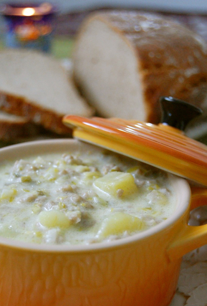 長ネギた～っぷりスープ☆ドイツ家庭料理の画像