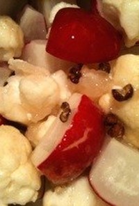 （12月）カリフラワーの花椒塩麹漬け