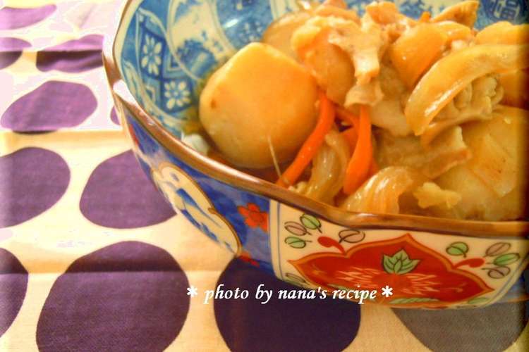 マイタケのじゅわ っと時短肉じゃが レシピ 作り方 By Nanaレシピ クックパッド