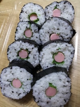 魚肉ソーセージでお弁当のメインを♪