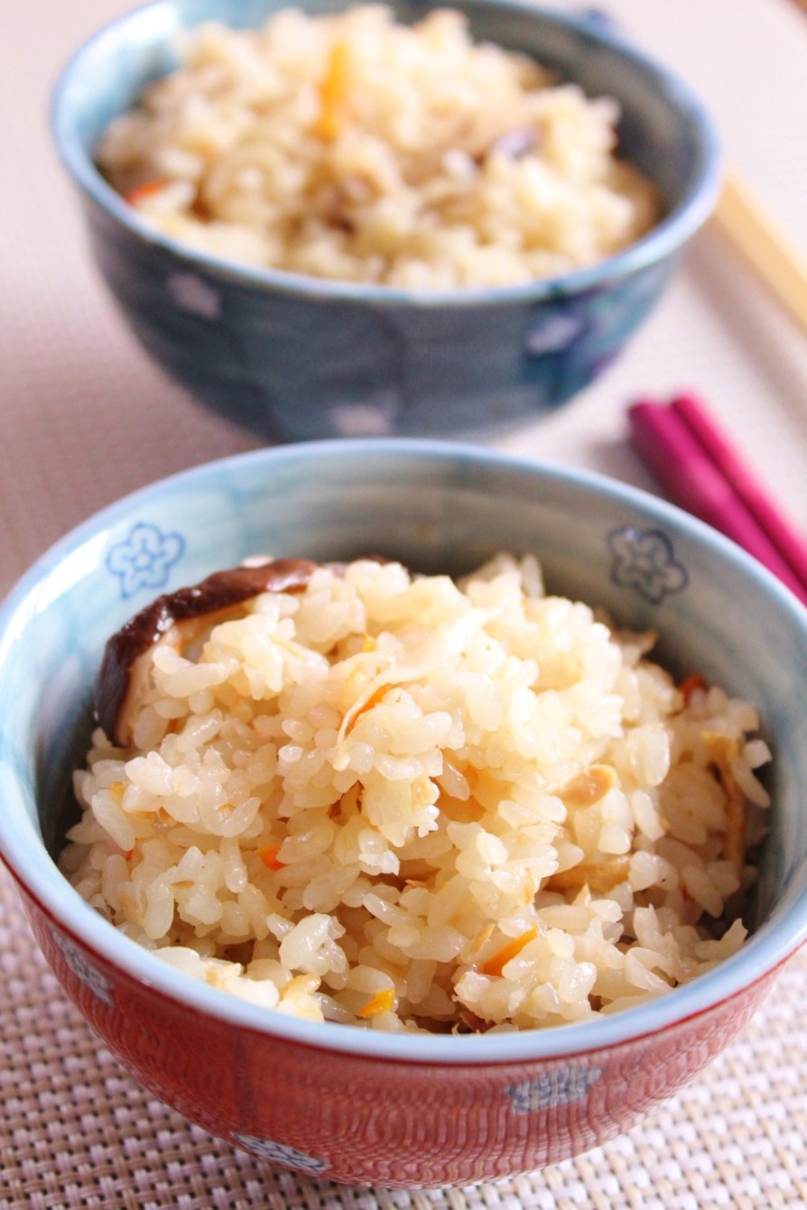 切り干し大根とツナの炊き込みご飯の画像