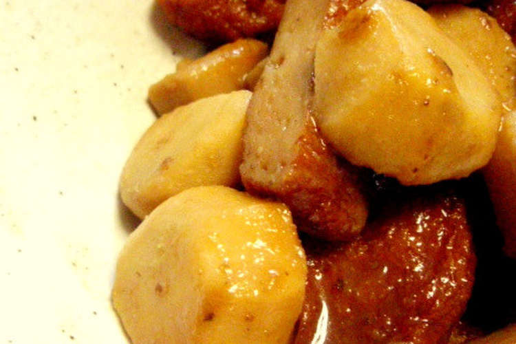 里芋とさつま揚げの煮物 レシピ 作り方 By Yumyum0618 クックパッド 簡単おいしいみんなのレシピが357万品