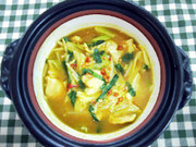 もつカレー鍋の写真