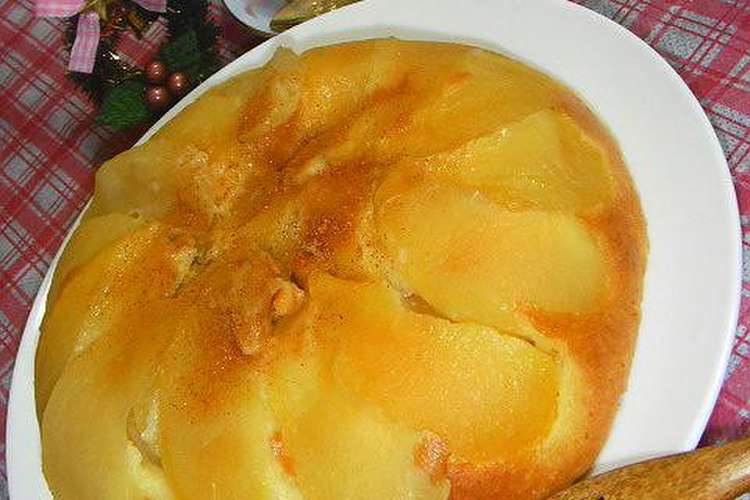 炊飯器で簡単 りんごのケーキ レシピ 作り方 By Naou1013 クックパッド