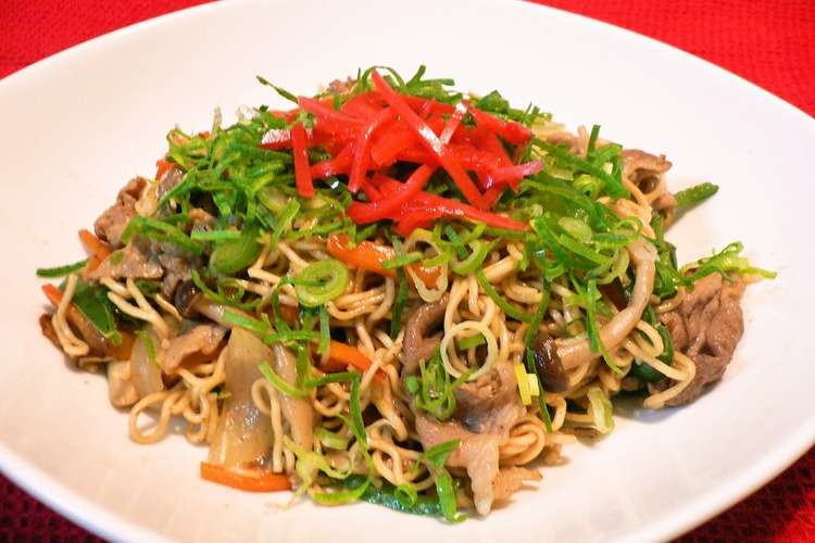 マルちゃん具だくさん焼き正麺 レシピ 作り方 By ｒ ままちゃん クックパッド 簡単おいしいみんなのレシピが366万品