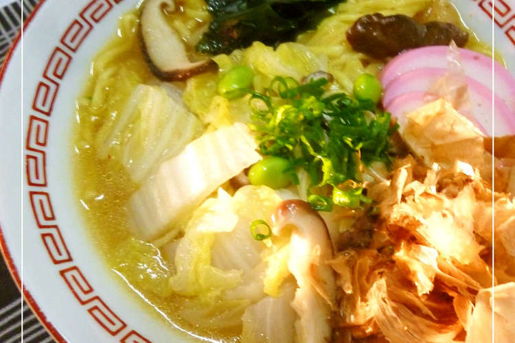 白菜たっぷり 味噌ラーメン レシピ 作り方 By ミッキーアン クックパッド 簡単おいしいみんなのレシピが355万品