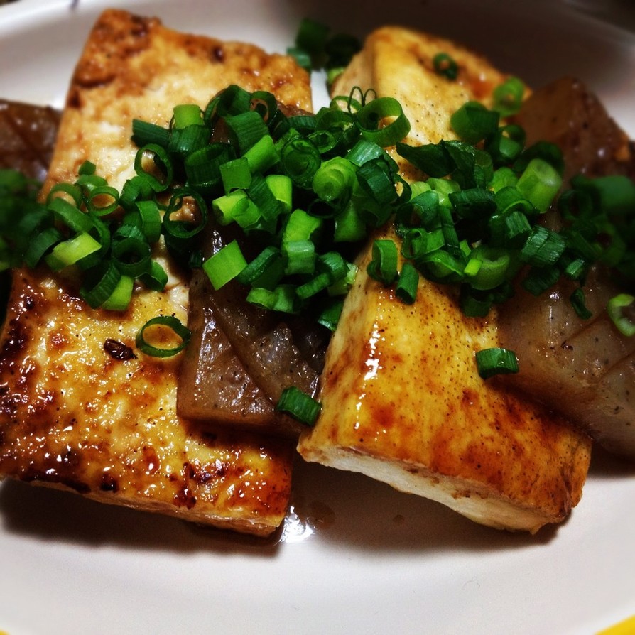 ♪豆腐とコンニャクのステーキ♪の画像